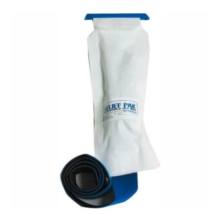 Fabrication Enterprises Relief Pak Small Insulated Ice Bag W/ Hook & Loop Band, 5" x 13" 11-1241